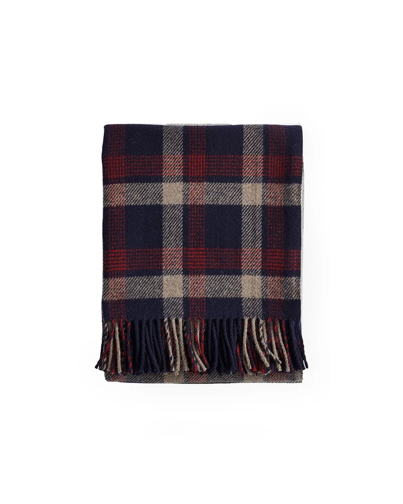 Pendleton Eco-Wise Washable Throw Kelso Plaid Navy