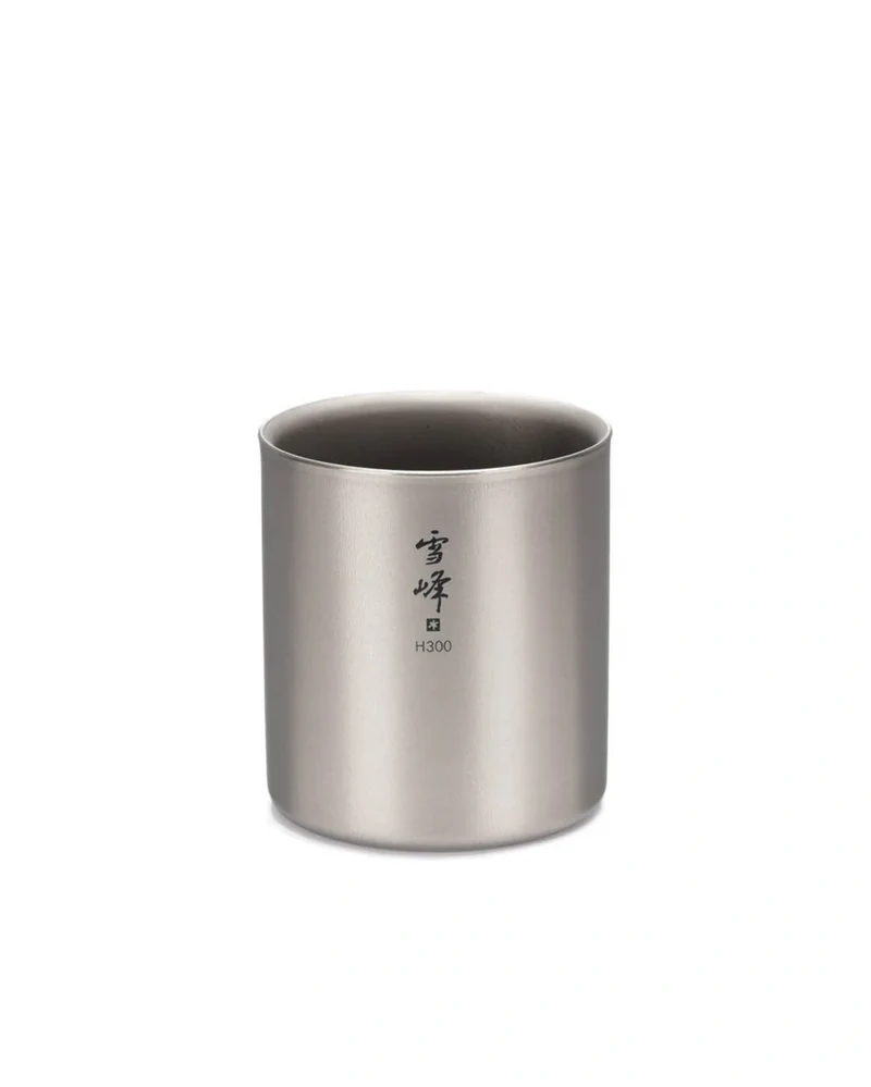 Snow Peak Titanium Double Wall H300 Stacking Mug