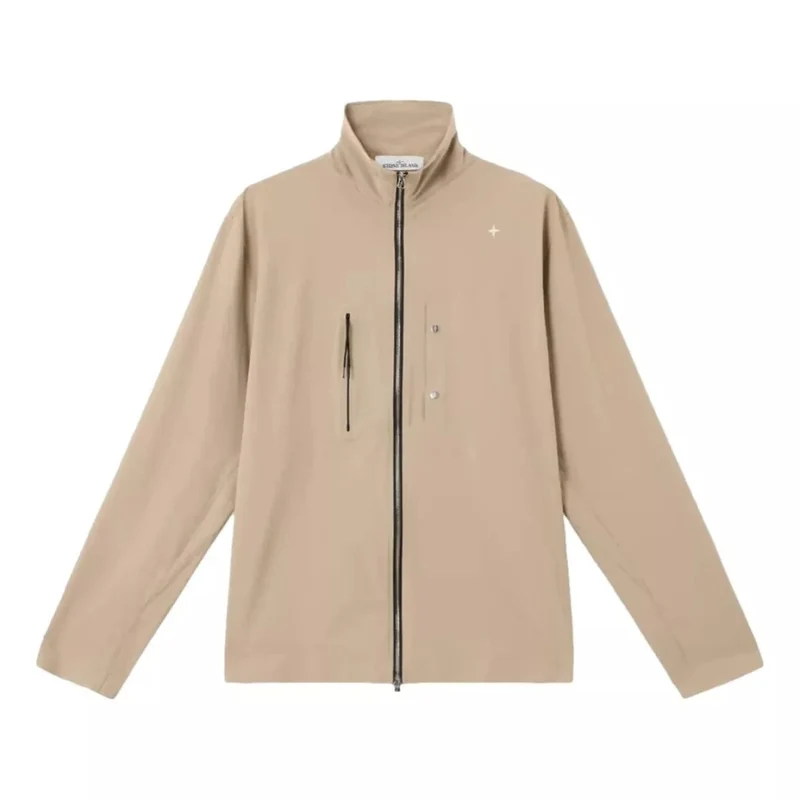 Stone Island Camel Nylon Shirt - Match Laren