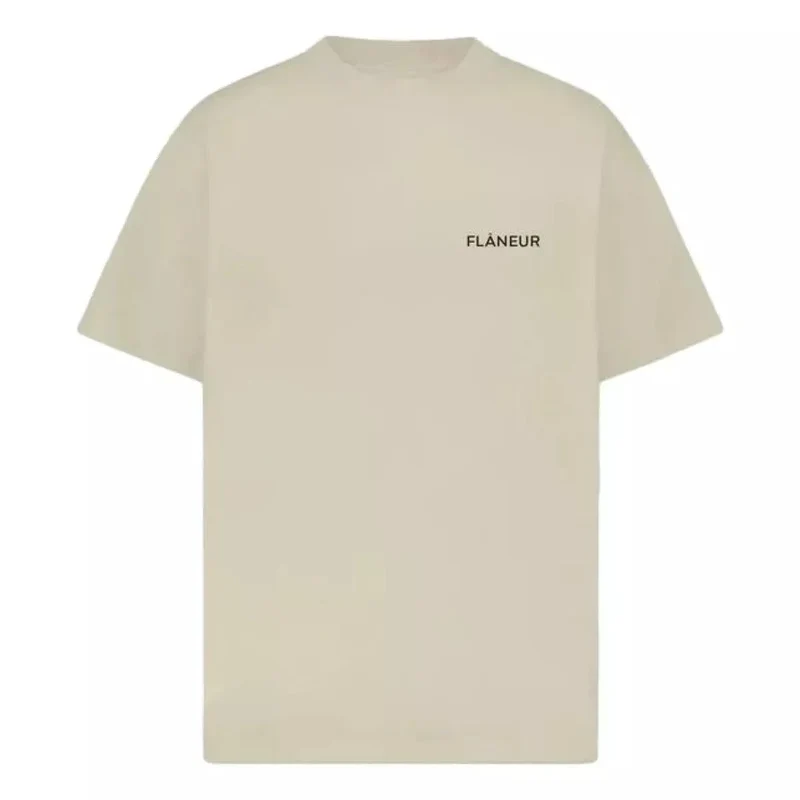 Flaneur Logo T-Shirt Beige - Match Laren