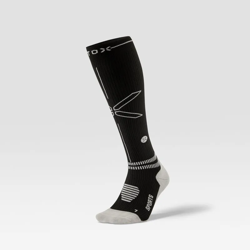 Sports Socks Men | Black / Light Grey