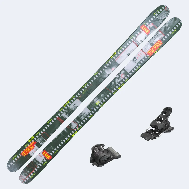 2026 Line Tom Wallisch Pro Skis with Tyrolia Attack 14 GW Bindings