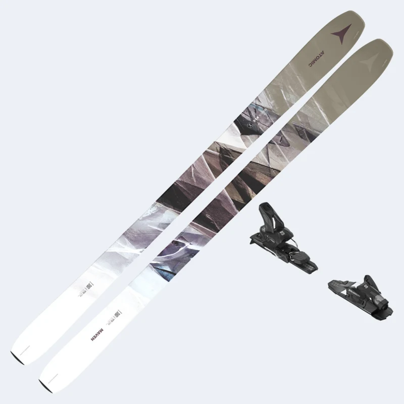 2025 Atomic Maven 93 C Women's Demo Skis W/ Strive 11 Demo Bindings
