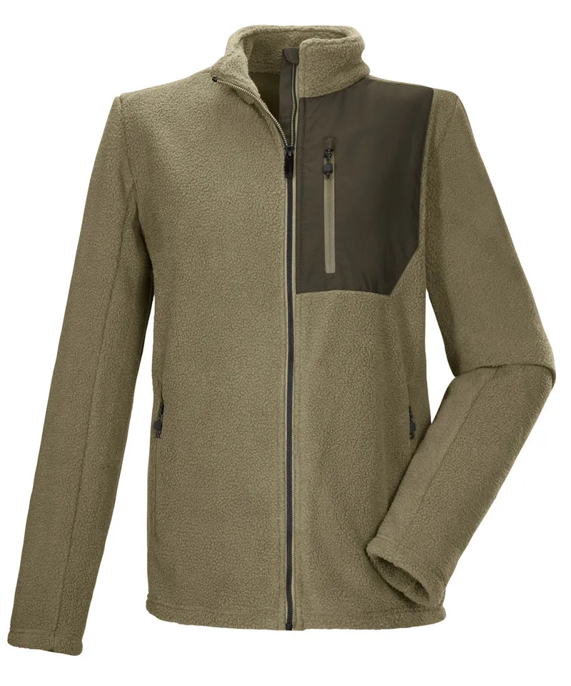 Killtec KOW 105 Sherpa Fleece Vest Heren - Taupe
