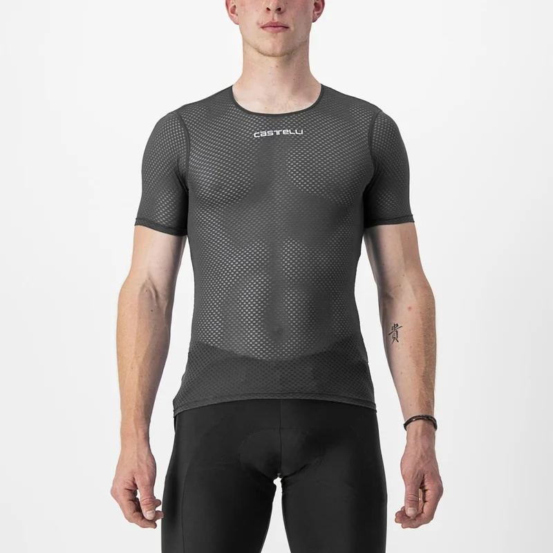 CASTELLI MEN'S PRO MESH 2.0 SHORT SLEEVE BLACK