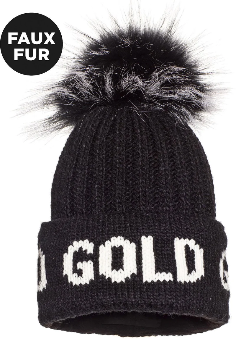 hodd beanie faux fur