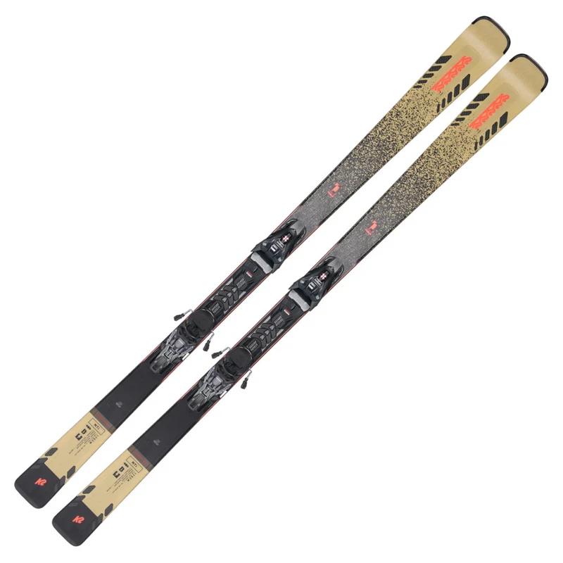 2023 K2 Disruption MTI Skis w/ MXCELL 12 TCx Quikclik Bindings