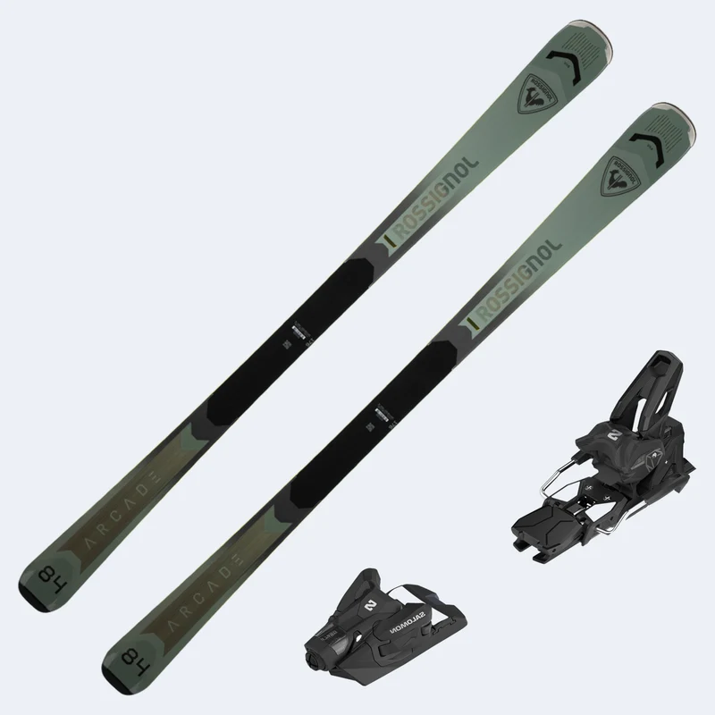 2027 Rossignol Arcade 84 Open Ski with Salomon Strive 14 GW Bindings