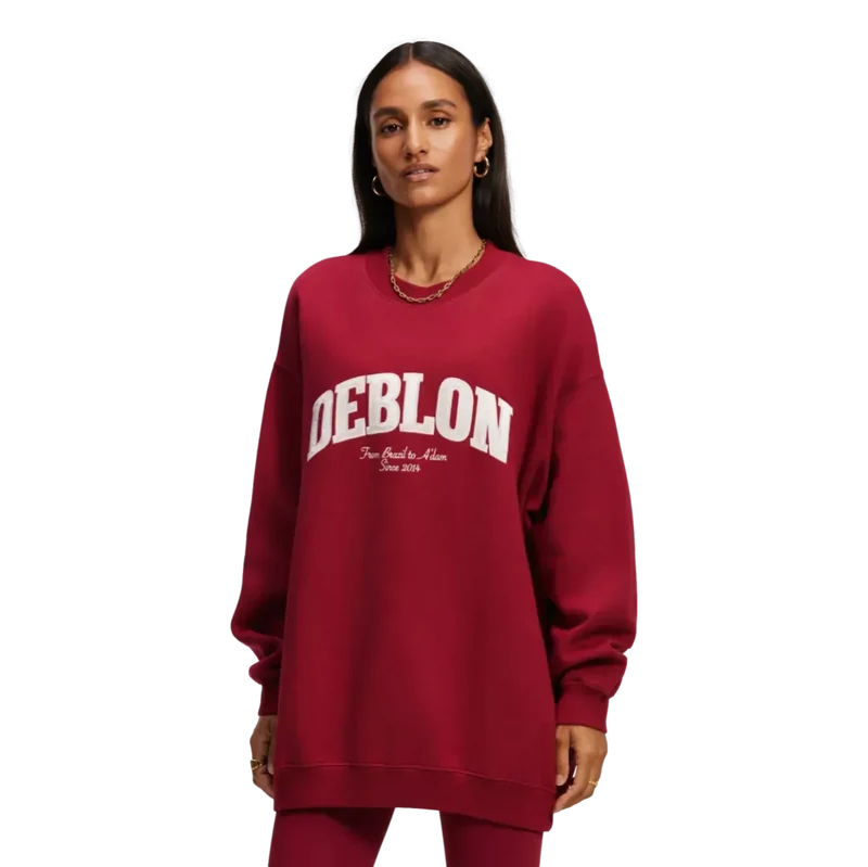 Deblon - Phoebe Sweat Rood Combi - Match Laren