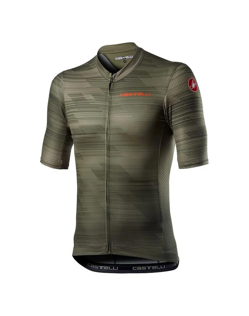 CASTELLI RAPIDO JERSEY MILITARY GREEN 單車衫