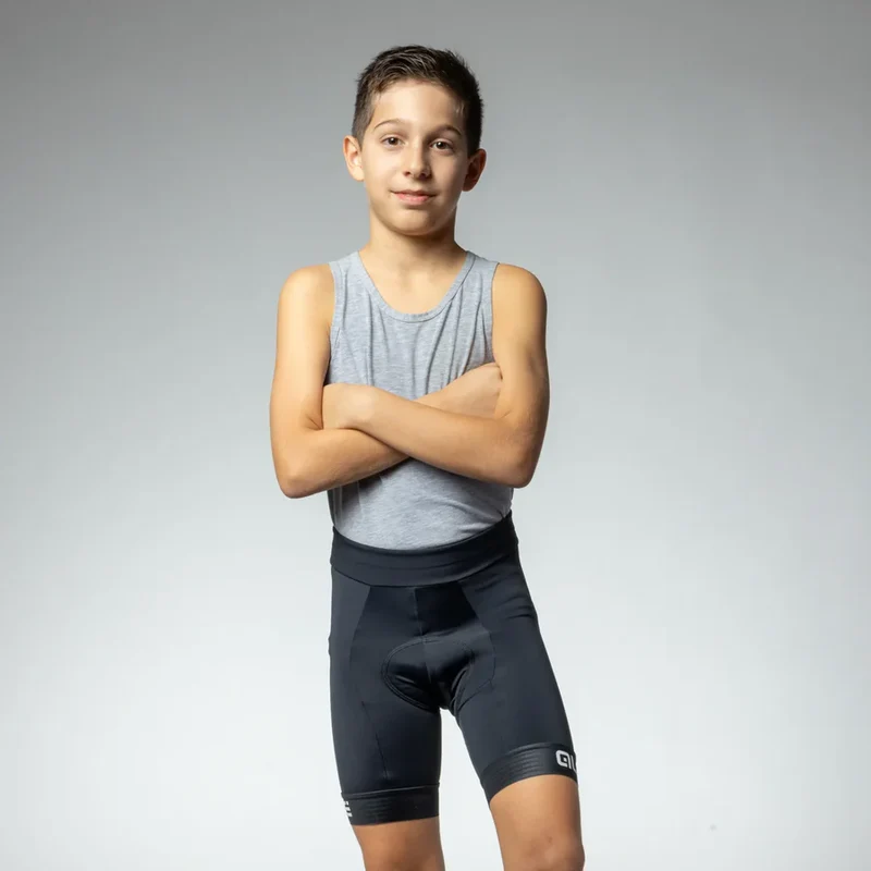 ALE KID KID KID SHORTS BLACK-WHITE