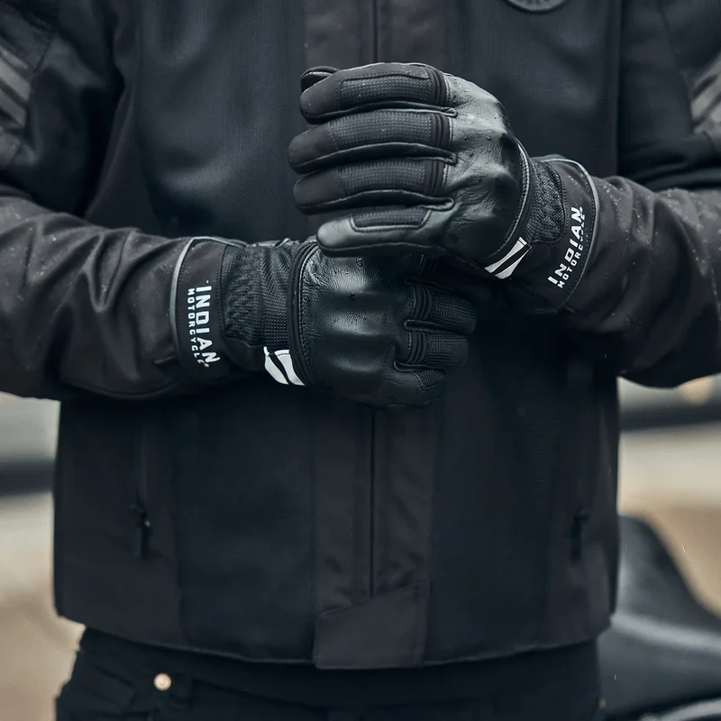 Men's San Pedro Mesh Gloves, Black