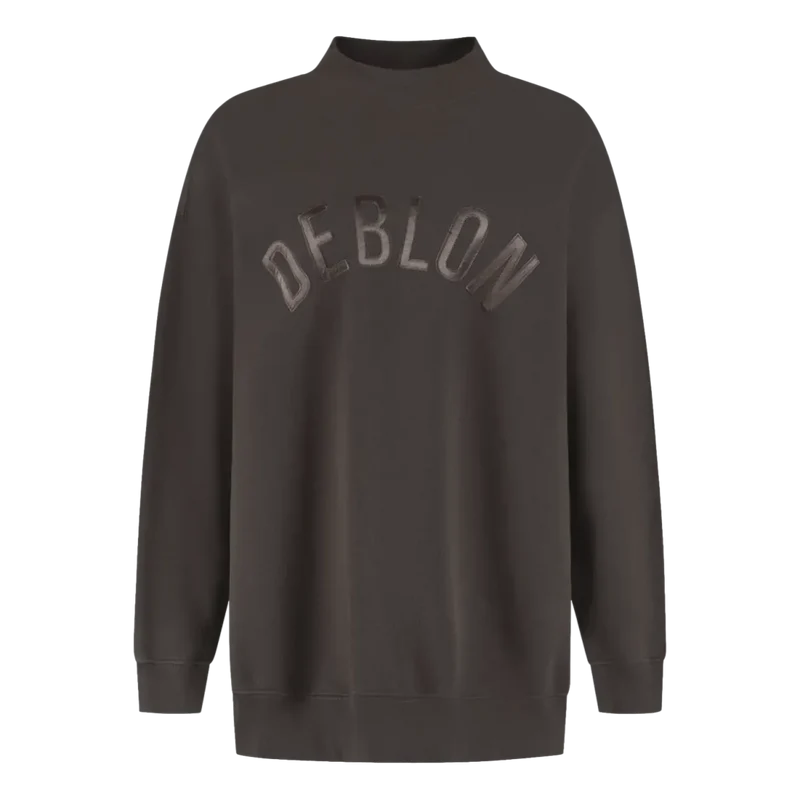 Deblon Philaine Sweater Donkerbruin - Match Laren