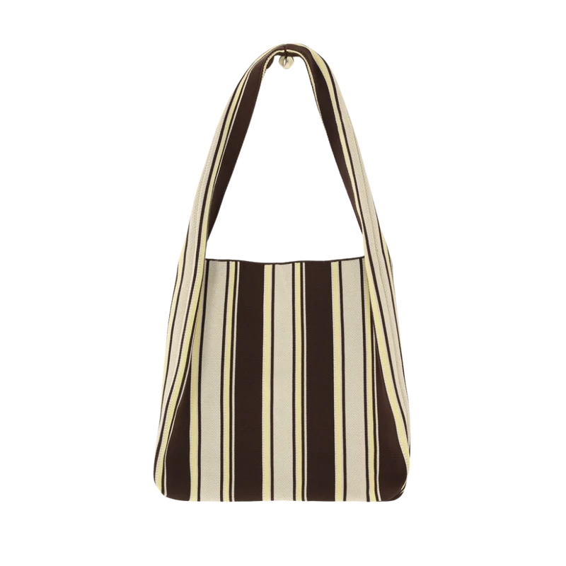 Shopper knitted stripe