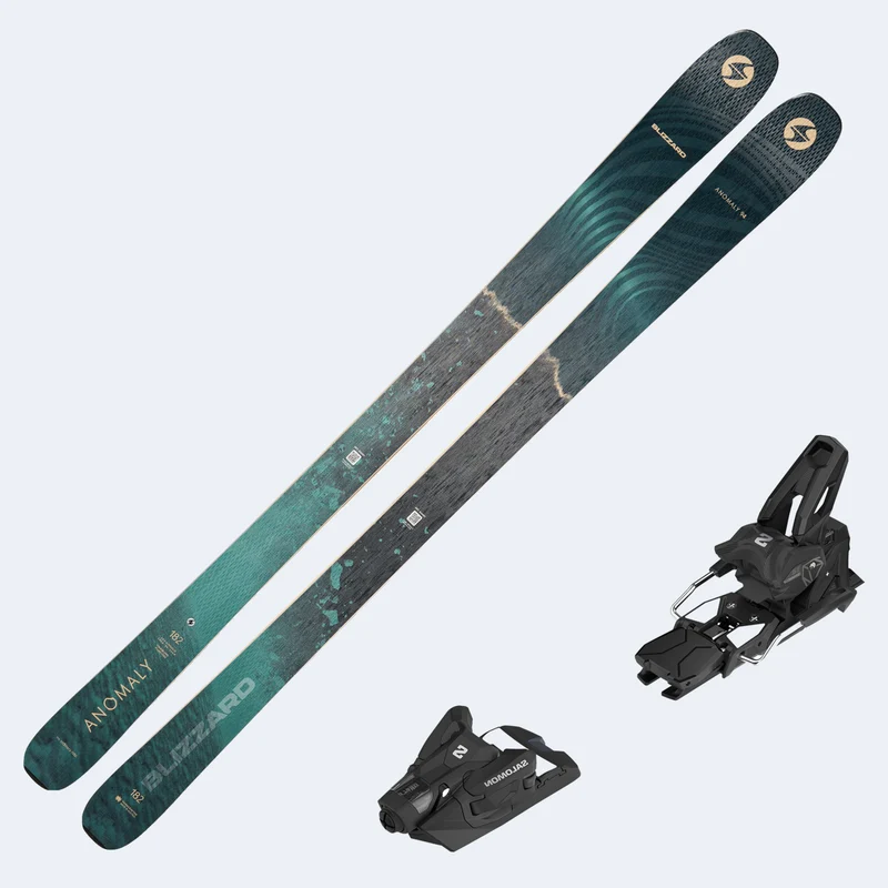 2026 Blizzard Anomaly 94 Skis with Salomon Strive 14 GW Bindings