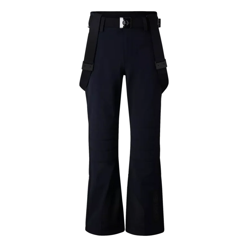 Bogner Skibroek Softshell Curt Zwart - Match Laren
