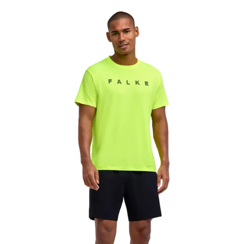 Falke Sport Shirt Neon Geel - Match Laren