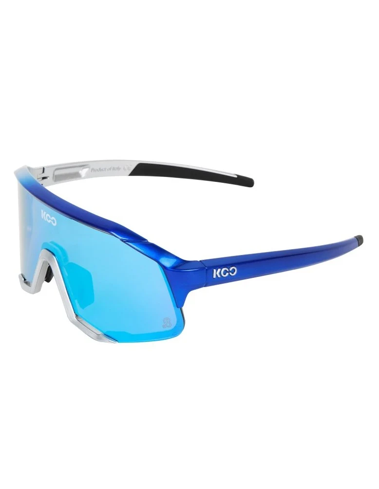 KOO DEMOS Sunglasses Red Bull Special Edition Blue/Silver (Turquoise Mirror Lenses)