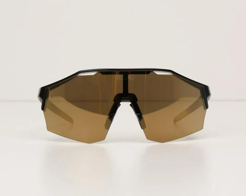 KOO ALIBI L Sunglasses LTD Z-53 Stardust Black (Dark Gold Mirror (Cat 3) Lenses