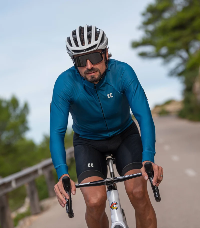 KALAS PASSION Z3 / Jersey L/S TEMPS / petrol blue / Men