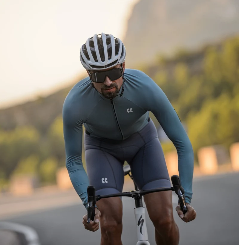 KALAS PASSION Z4 / Jersey L/S TEMPS / Smaragdine Green / Men