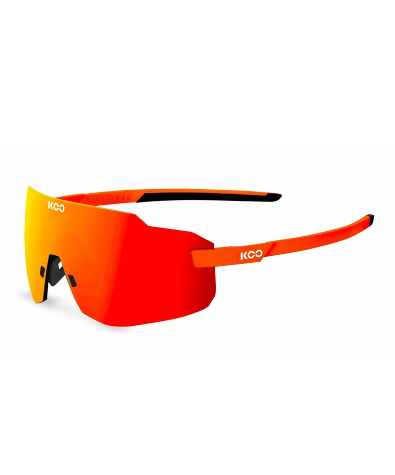 KOO SUPERNOVA Sunglasses Orange Fluo (Red Mirror Lenses)