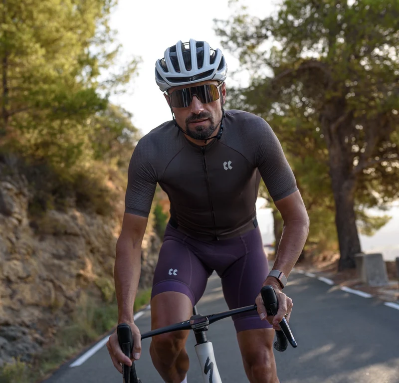 KALAS PASSION Z4 / Jersey S/S AERO / Coffee Brown / Men