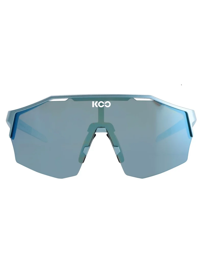 KOO ALIBI Sunglasses Galaxy Capsule Collection Metallic Light Blue (Super Blue Mirror Lenses)