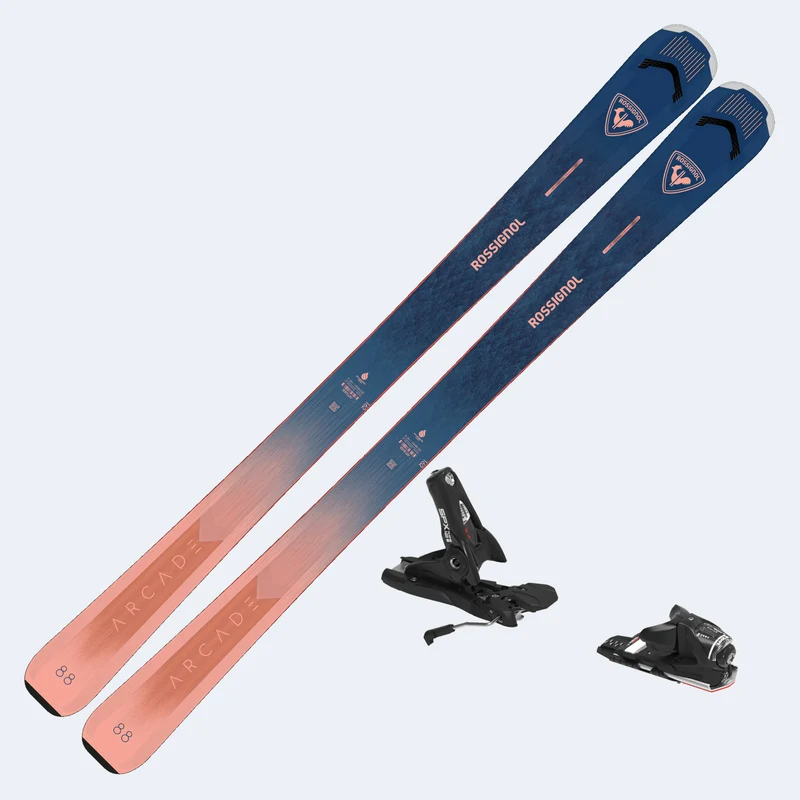 2027 Rossignol Arcade 88 Open Women's Demo Skis W/ SPX 12 Metricx Demo Bindings