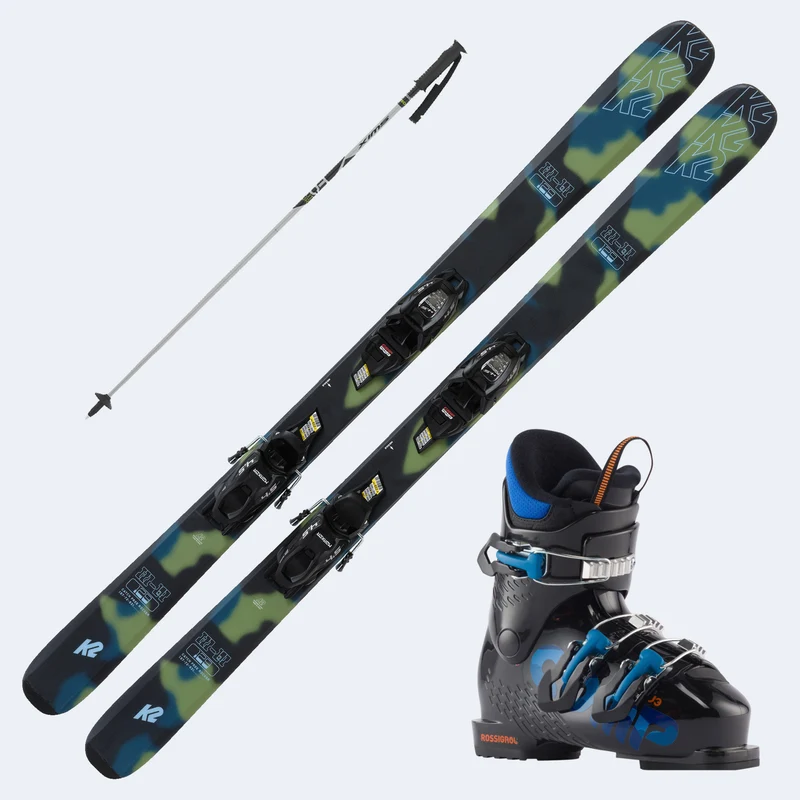 2027 K2 Hi-Fi Junior Skis with Comp J Boots and Poles