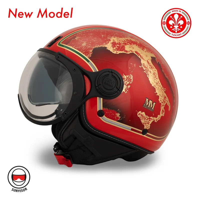 Helm Italia Rosso Eclissi MM Independent