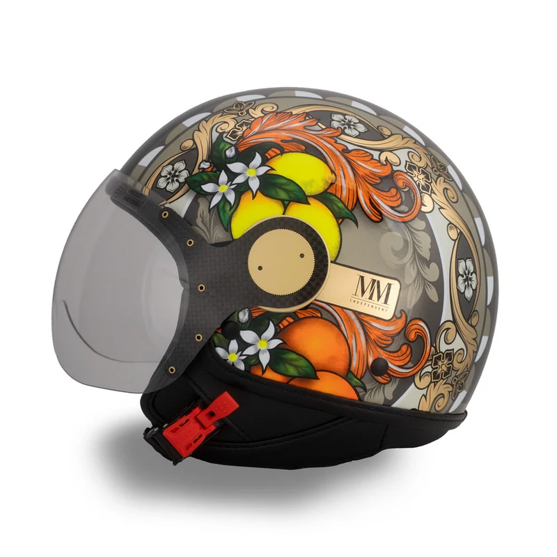 Helm Sicilia Magnolia Schwarz Hochglanz in limitierter Auflage MM Independent