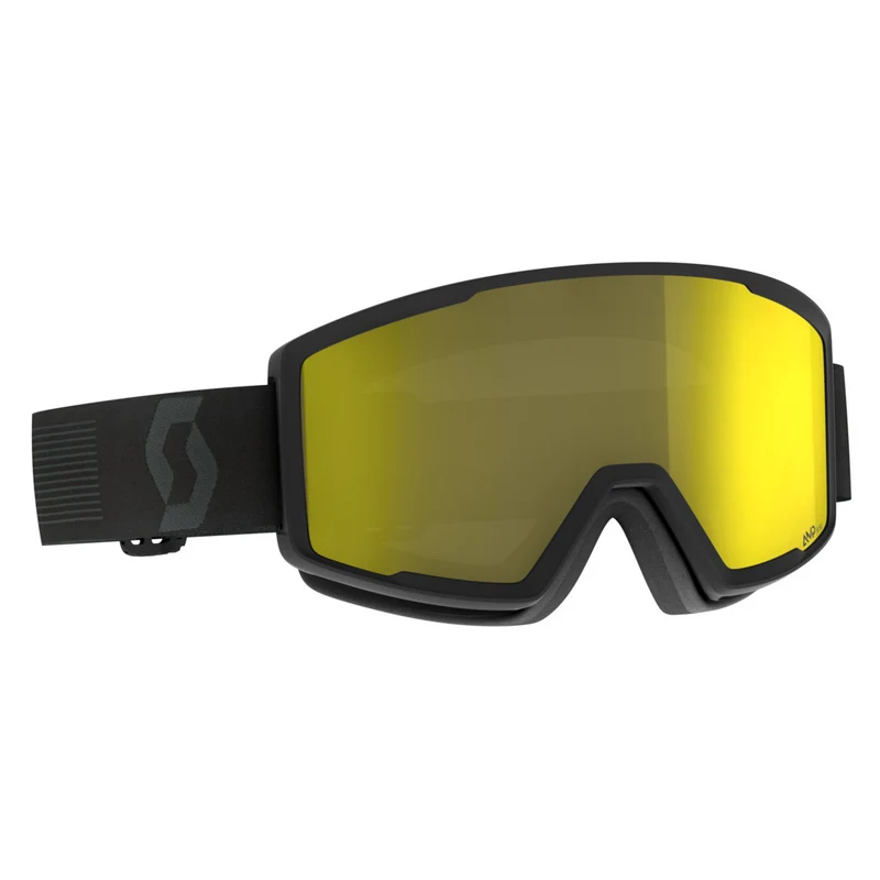 Scott Factor Pro Skibril - Zwart/Geel
