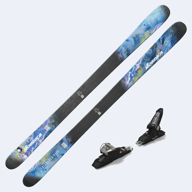 2026 Nordica Unleashed 98 CA Demo Skis W/ GRIFFON 13 Demo Bindings