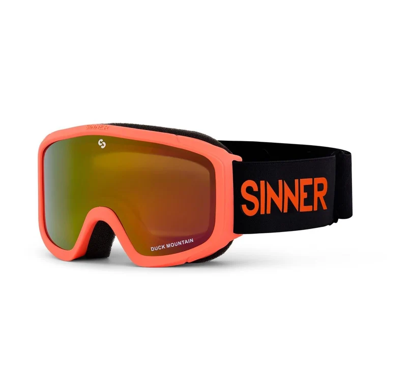 Sinner DUCK MOUNTAIN KIDS skibril oranje