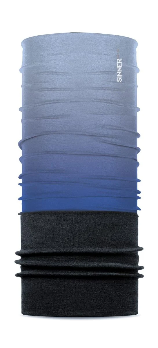 Sinner Gradient Fleece Bandana nekwarmer blauw