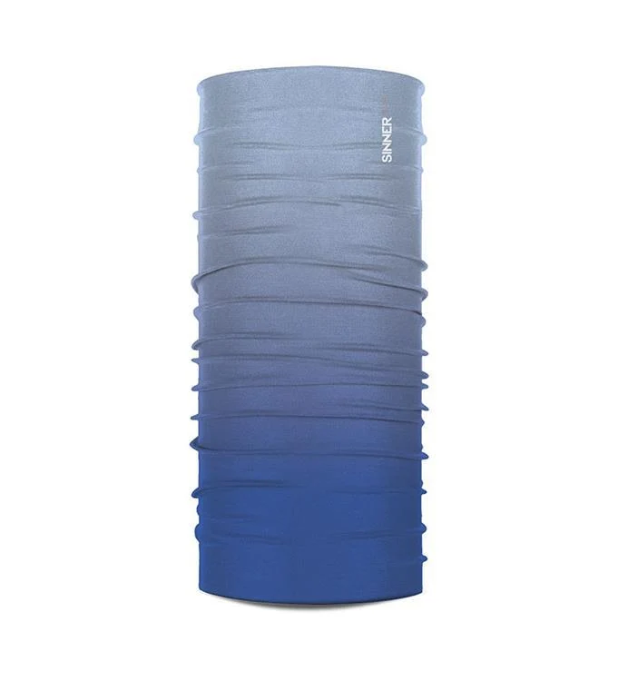 Sinner Gradient Bandana nekwarmer blauw