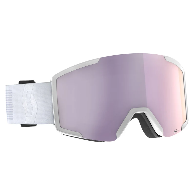 Scott Shield + Extra Lens Skibril - Wit