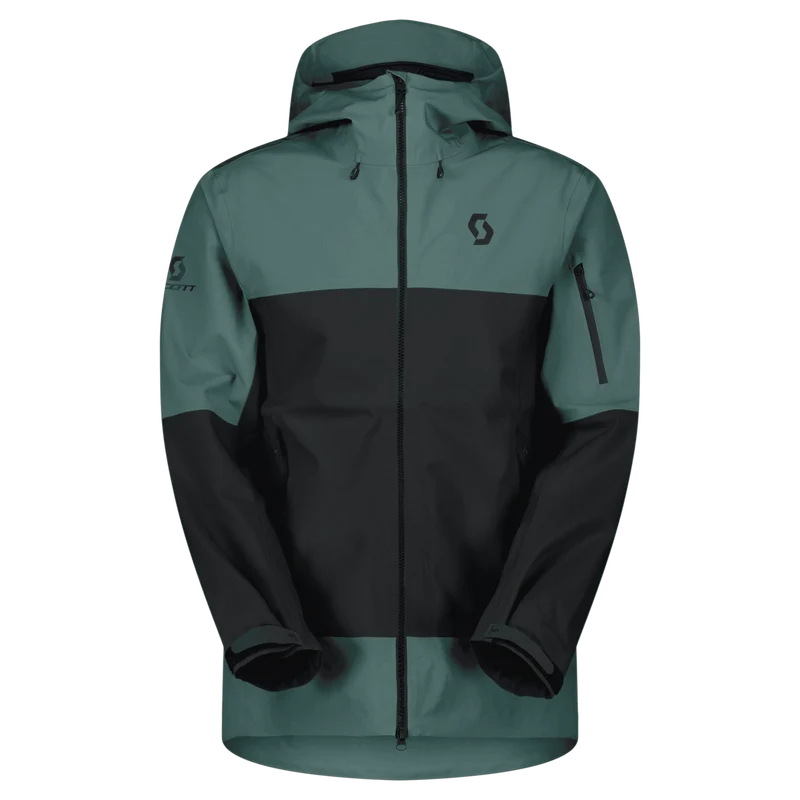 Scott Explorair 3L Ski Jas Heren - Blauw/Zwart