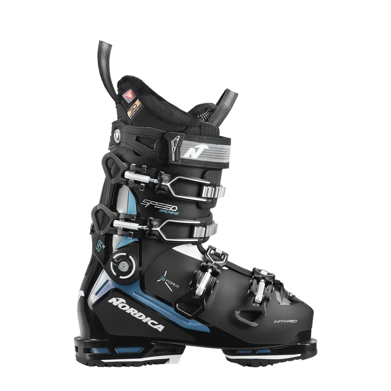 Nordica Speedmachine 3 95w GW MV skischoenen zwart/blauw dames