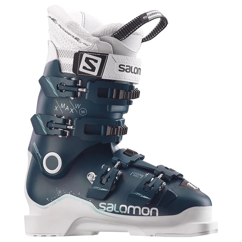 Salomon X MAX W 90 LV skischoenen dames blauw/wit