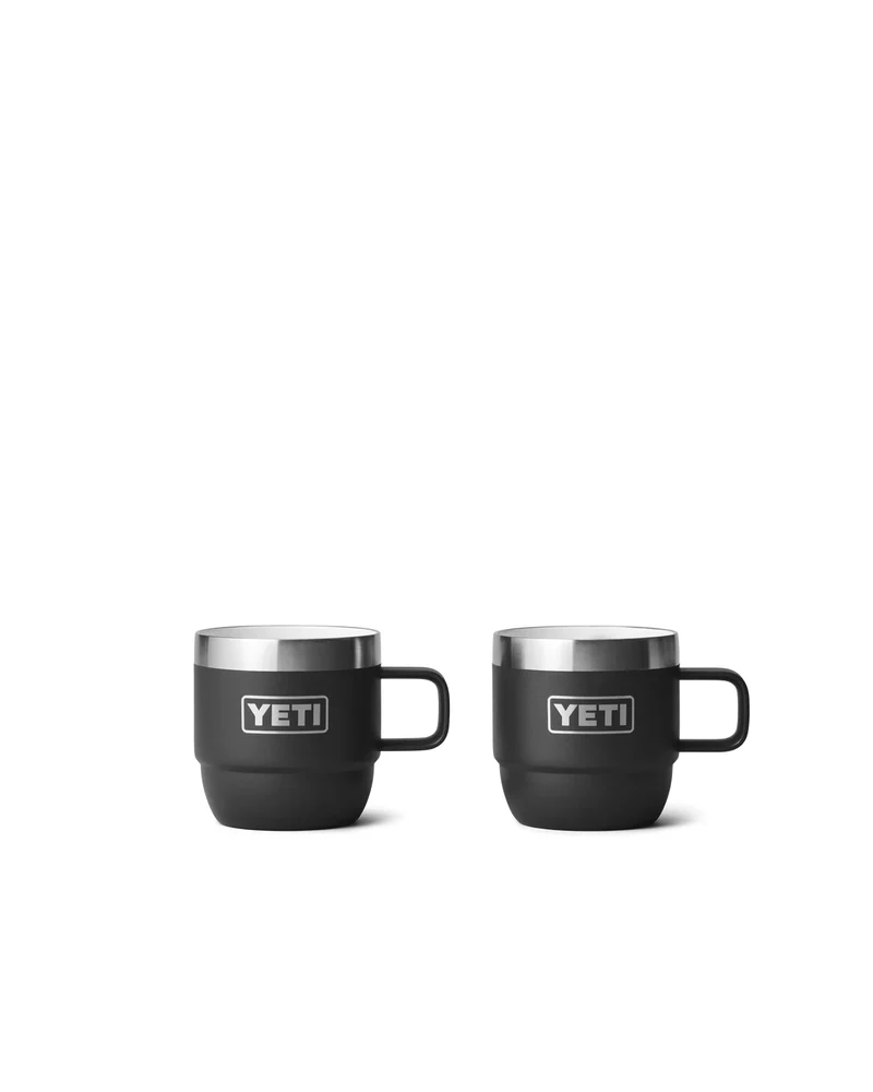 Yeti Rambler 6 oz Espresso Mug 2 Pack Black [177ml]
