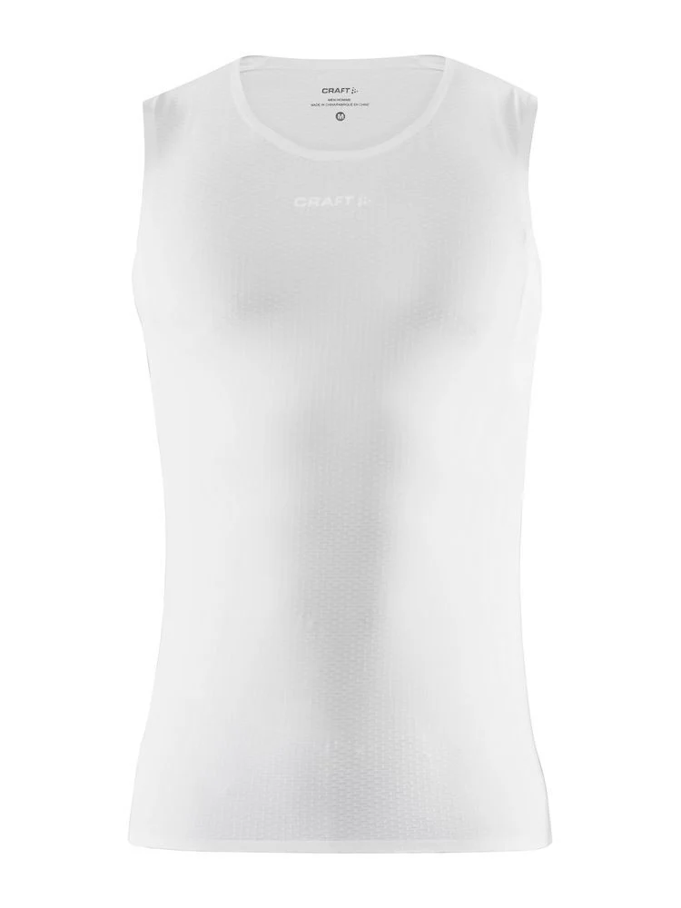 Craft Pro Dry Nanoweight SL ondershirt zonder mouwen wit heren