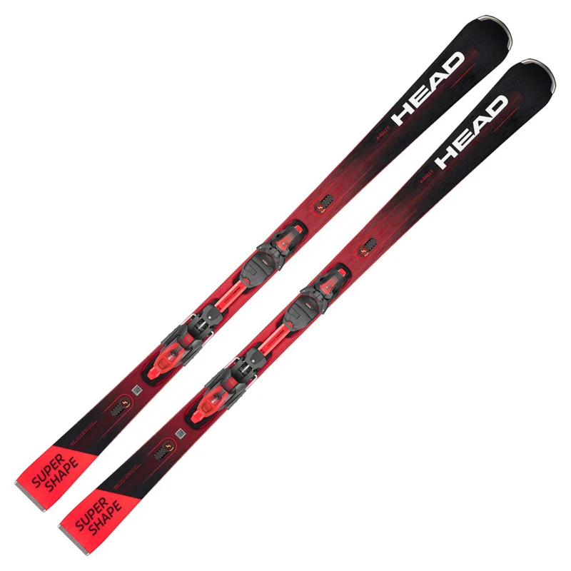 2023 Head Supershape e-Rally SW Skis w/ PRD 12 GW Bindings