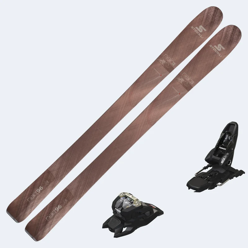 2024 Stockli Nela 96 Women's Skis with Marker Squire 11 Bindings