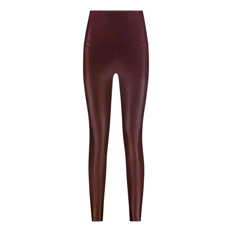 Deblon Tight Shine Leg Bordeaux - Match Laren