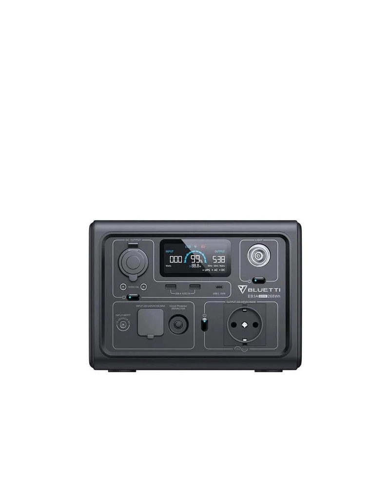 Bluetti EB3A Portable Power Station 268Wh | Shipped in 1 - 2 work days