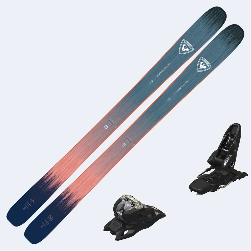 2026 Rossignol Rallybird Soul 102 Open Women's Skis with Marker Squire 11 Bindings