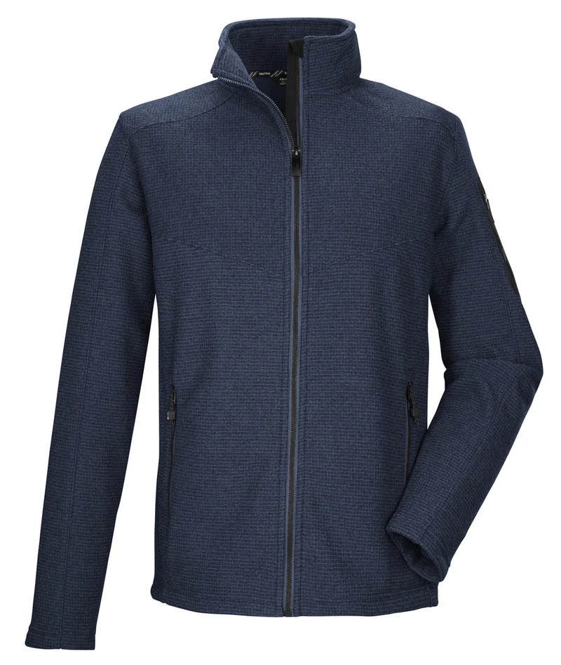 Killtec KOW 73 Gebreid Fleece Vest Heren - Navy