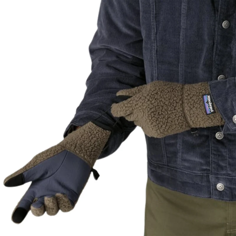 Retro Pile Gloves